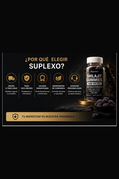 SHILAJIT GUMMIES 1.000 MG