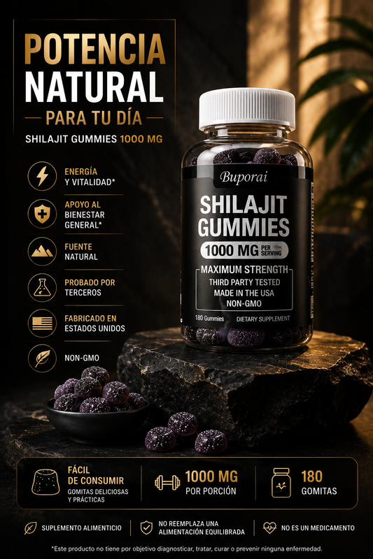 SHILAJIT GUMMIES 1.000 MG